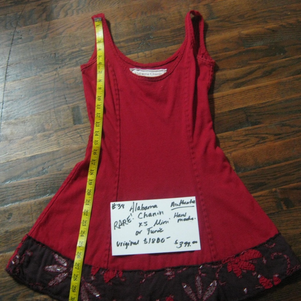 Authentic Alabama Chanin Project Tunic, Top, Mini